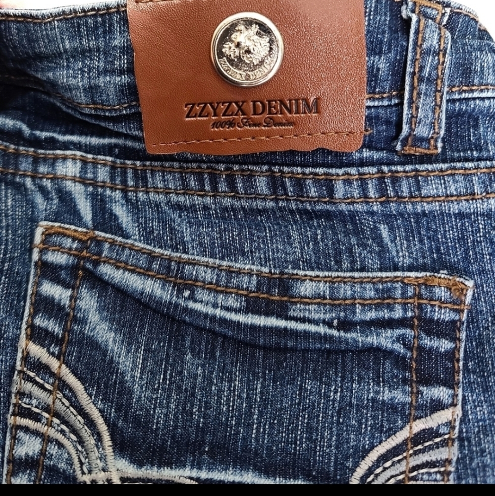 ZZYZX premium denim capris size 7 - Picture 6 of 9